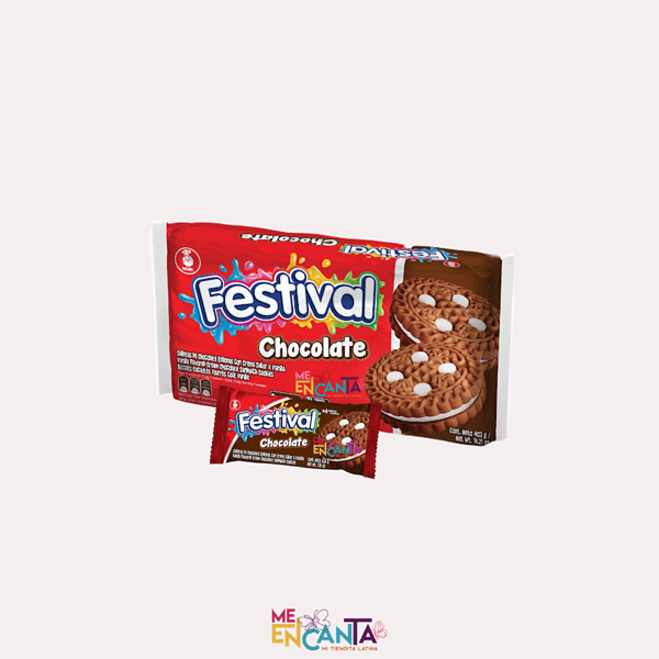 Galleta Festival Chocolate Noel 33,6g