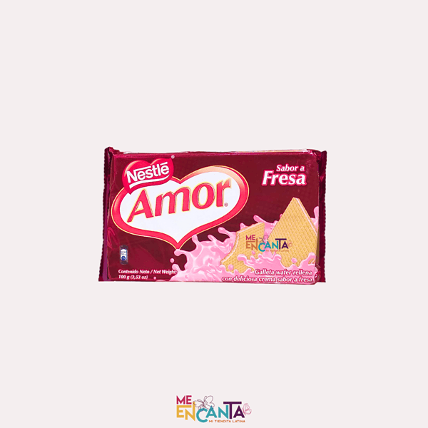 Galletas Amor Fresa Nestle 100g